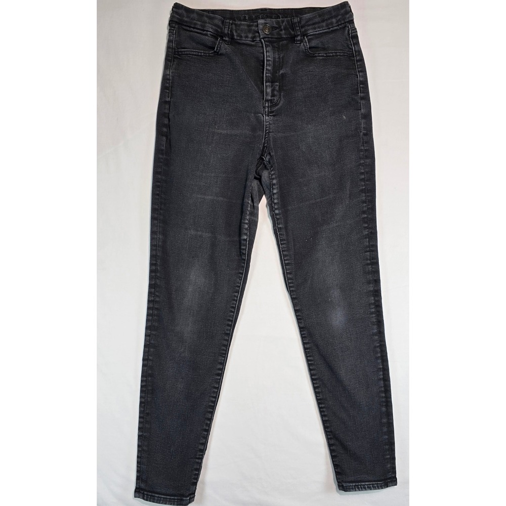 American Eagle Curvy Hi-Rise‎ Jegging Black Ne(x)t Level Stretch Skinny Jeans
